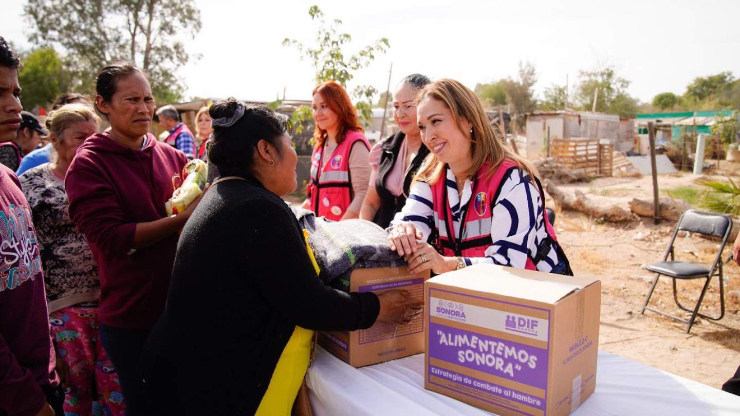 Gobierno de Sonora brinda atención a familias del Norte y Sur de Hermosillo